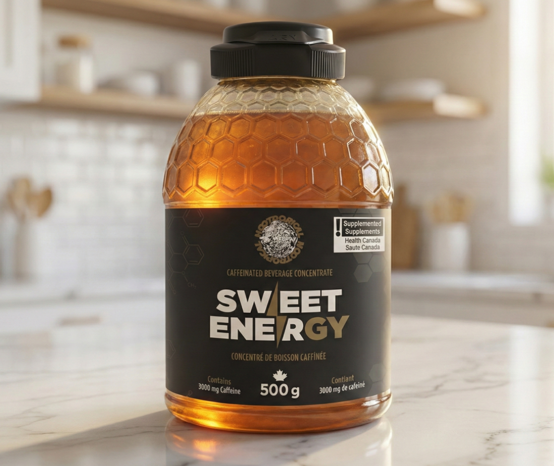 SWEETENERGY Caffeinated Beverage Concentrate 500 g bottle